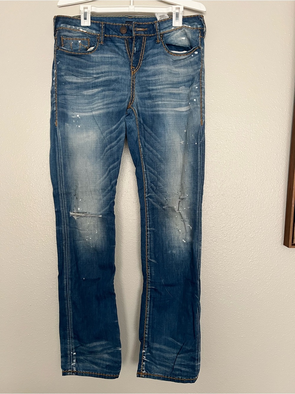 True Religion Women's Blue Boot Cut Jeans